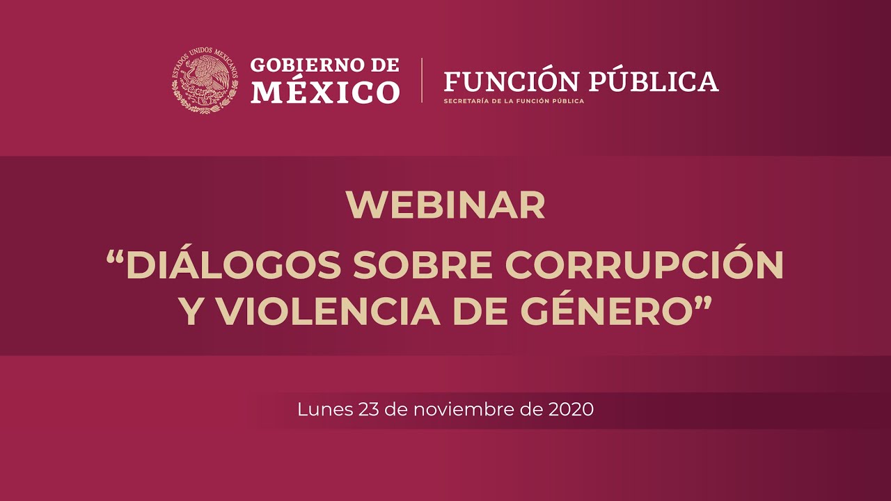 Di&aacute;logos sobre corrupci&oacute;n y Violencia de G&eacute;nero