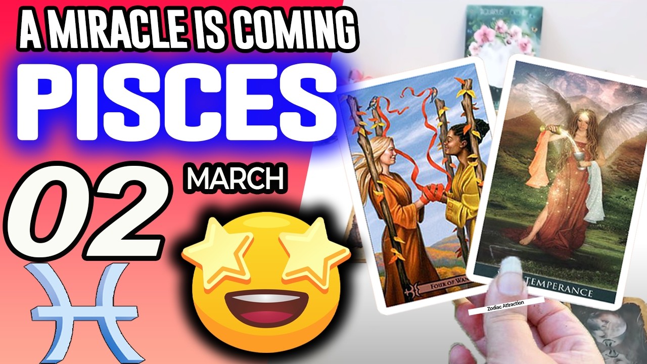 Pisces ♓❎ A MIRACLE IS COMING ❎ horoscope for today MARCH 2 2026 ♓ #pisces tarot MARCH