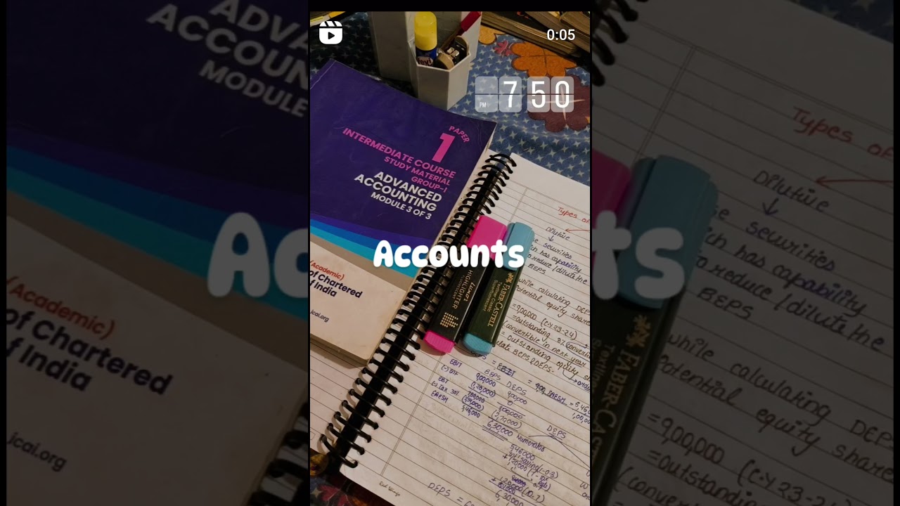 A Day in Life of CA Intermediate Student | Study Vlog | study motivation | life of a CA Aspirant |