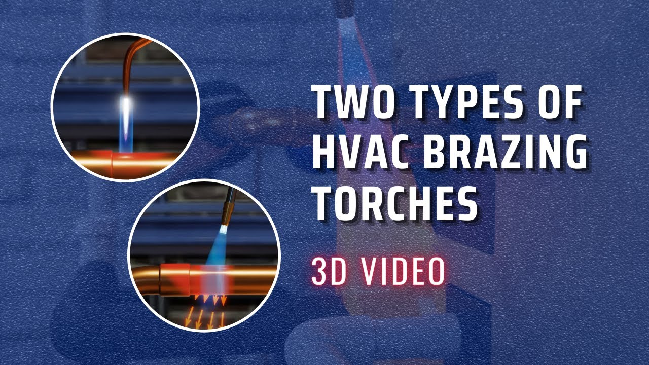 Two Types of HVAC Brazing Torches (3D)