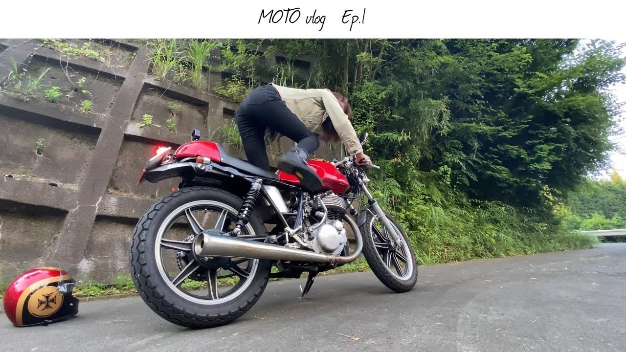 SR500に乗るバイク女子、休日のモーニングルーティン ｜ツーリング神奈川のお山編【モトブログEp.1】