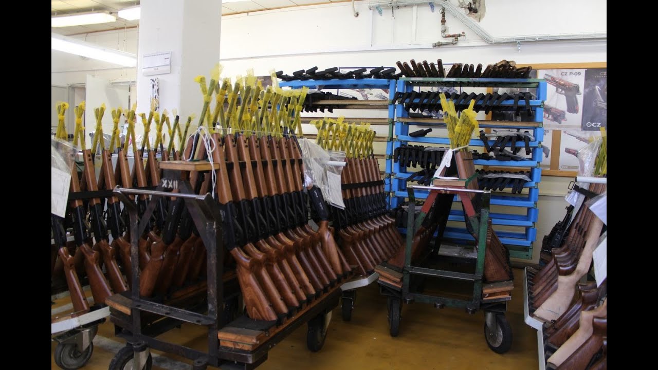 Army Recognition Web TV coverage CZ factory of manufacturer small weapons assault rifle pistols