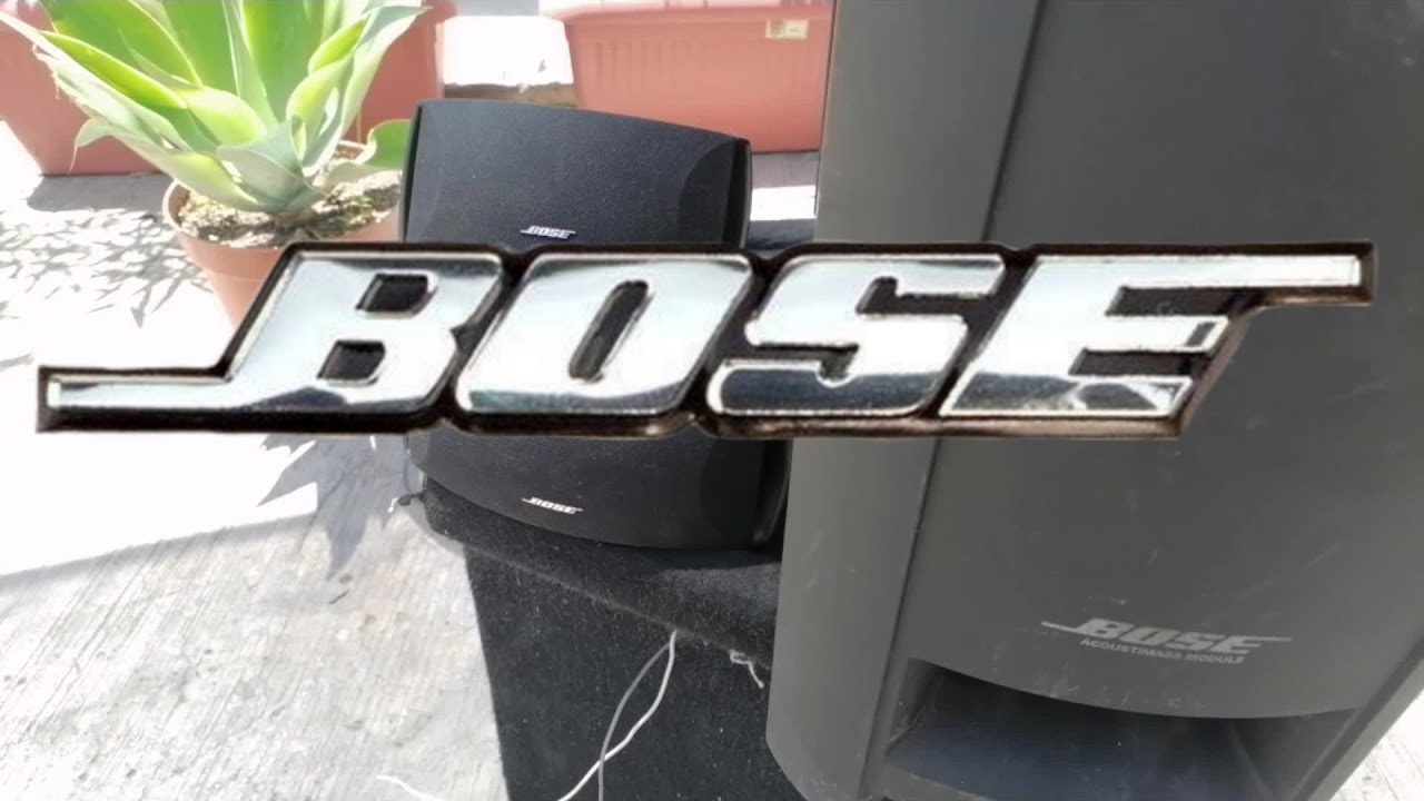 BOSE CineMate series II prueba de audio