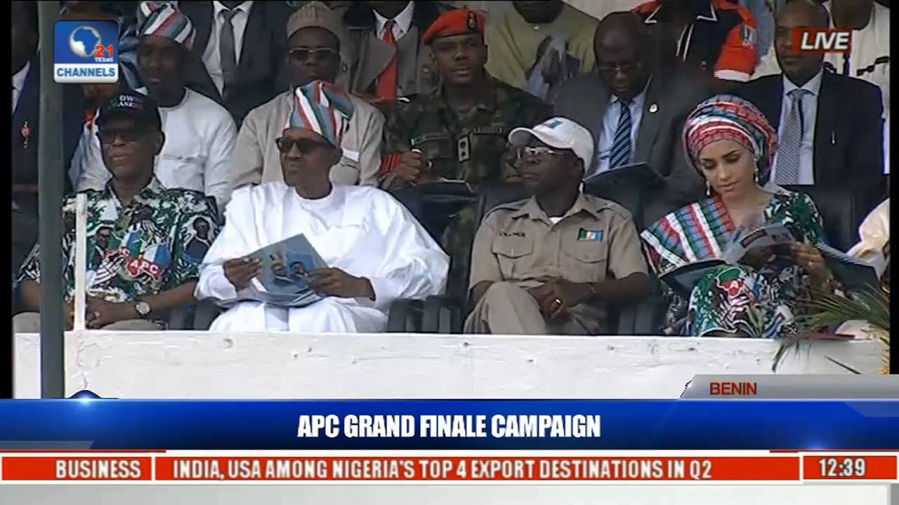 How Obahiagbon Welcomed Buhari At Edo State APC Rally