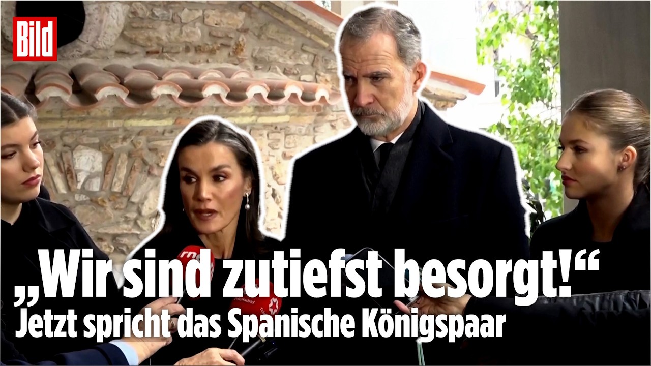 ZUGUNGL&Uuml;CK IN SPANIEN: &bdquo;Wir sind zutiefst besorgt!&ldquo; &ndash; Jetzt spricht das Spanische K&ouml;nigspaar