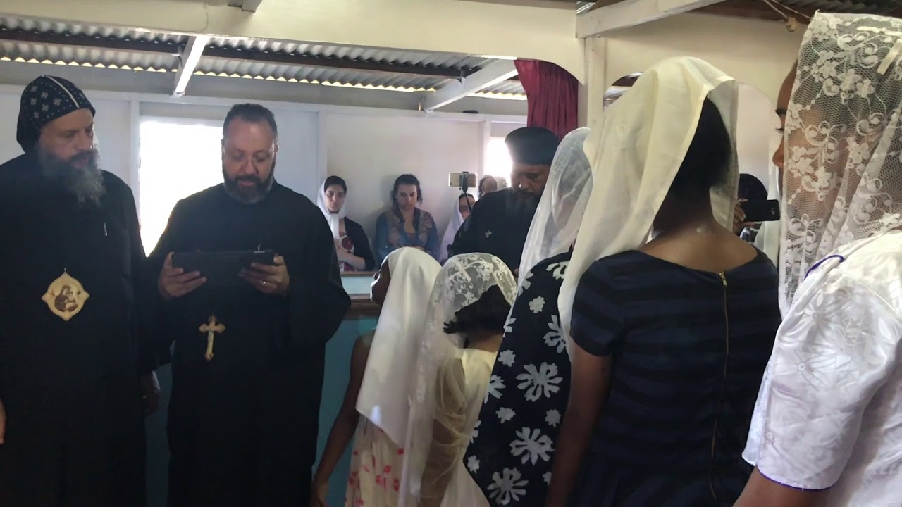 HG Bishop Youssef: Administering Rites: Holy Baptism & Chrismation @ St Mary, Taveuni, Fiji~06/20/18