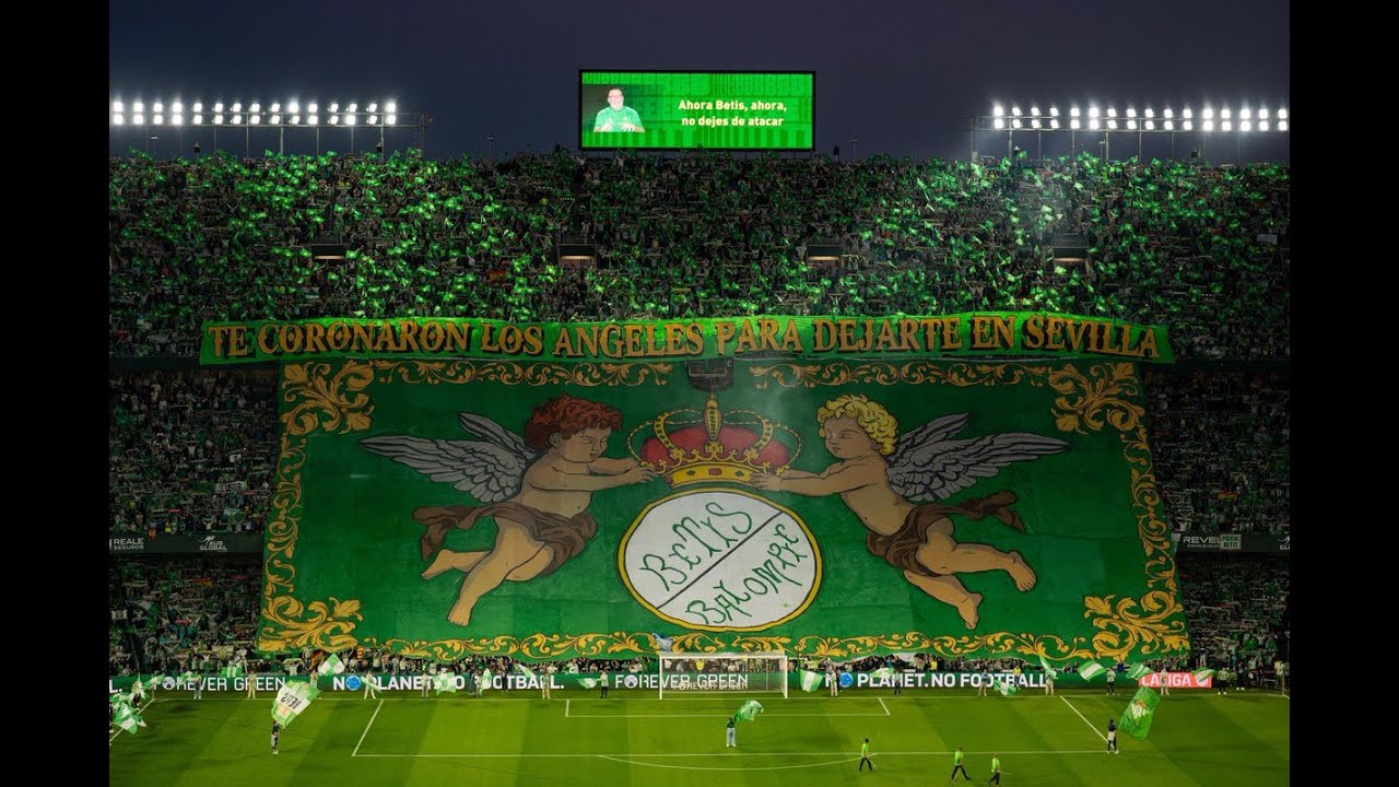 💚⚽️ASÍ FUE EL ESPECTACULO PREVIO Y EL HIMNO DEL BETIS CANTADO POR MÁS DE +58.000 AFICIONADOS|DERBI