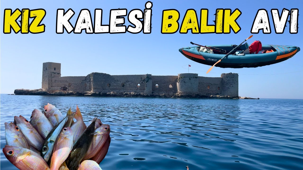 Kız Kalesi Balık Avı | Her Yer Mercan Balığı Dolu | #fishing #kızkalesi #balık