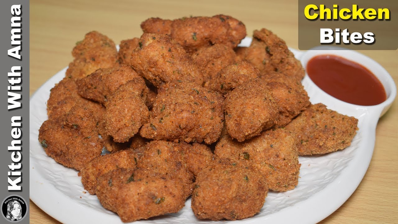 Easy Chicken Bites Recipe - Special Ramadan Recipe - Kitchen With Amna