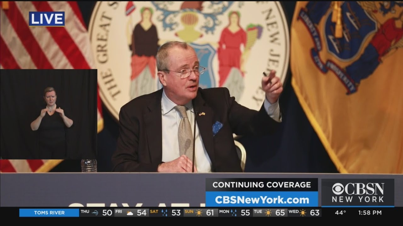 Coronavirus Update: Gov. Murphy Shares Updates On New Jersey's COVID-19 Plans