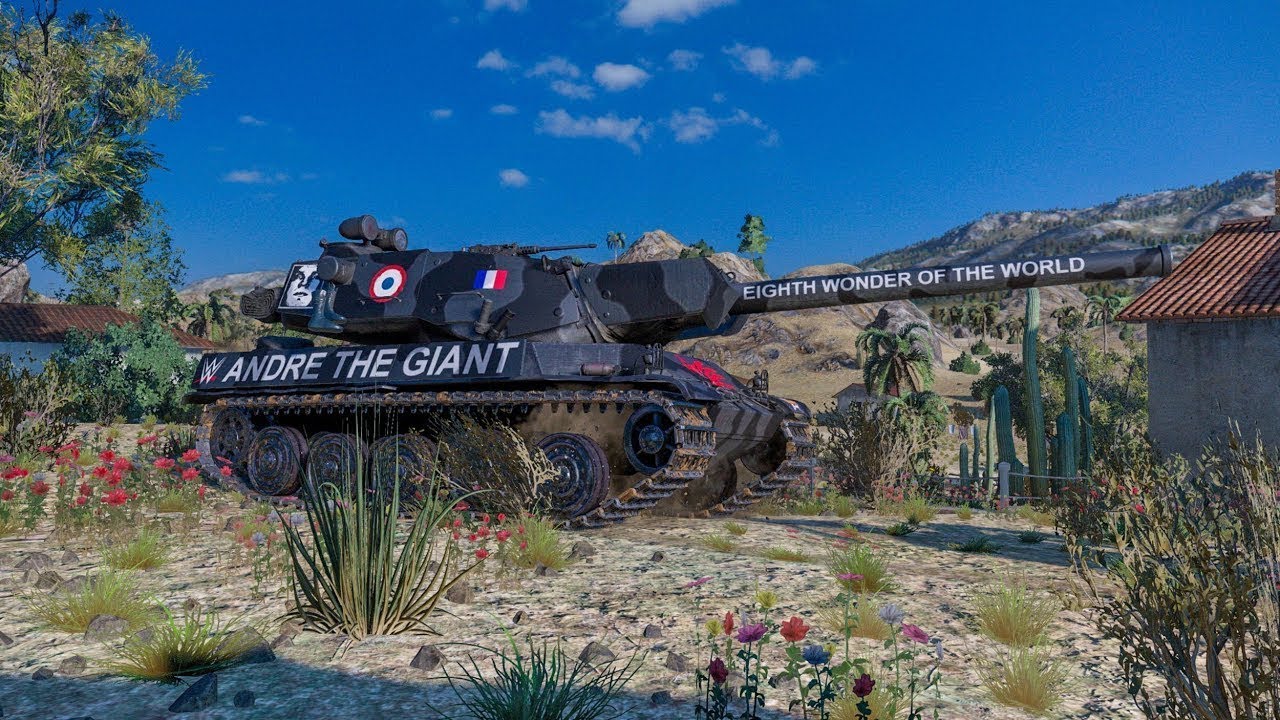 Путь к 3 отметкам на ANDRE THE GIANT в WOT CONSOLE / 78.48%
