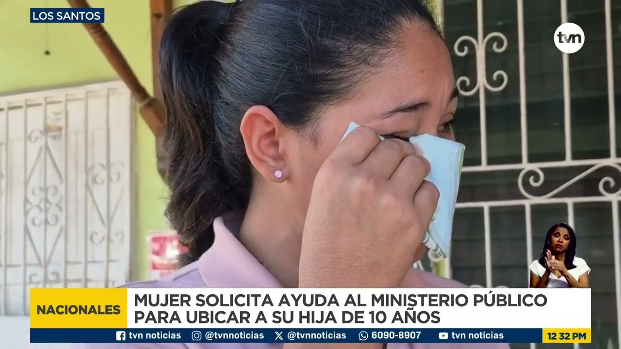 Madre de una niña de 10 años clama por ayuda por desaparición de su hija