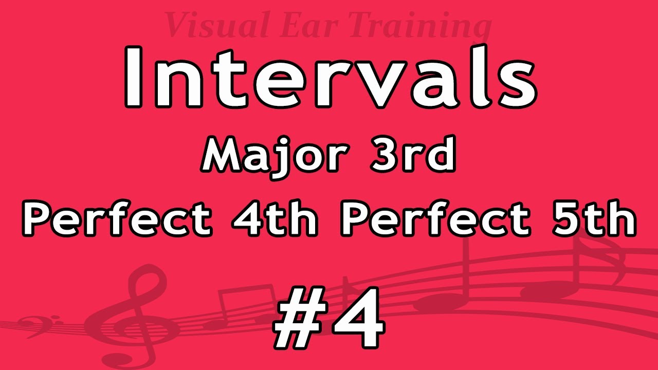 Ear Training Exercise - Intervals: Major 3rd, Perfect 4th, Perfect 5th #4