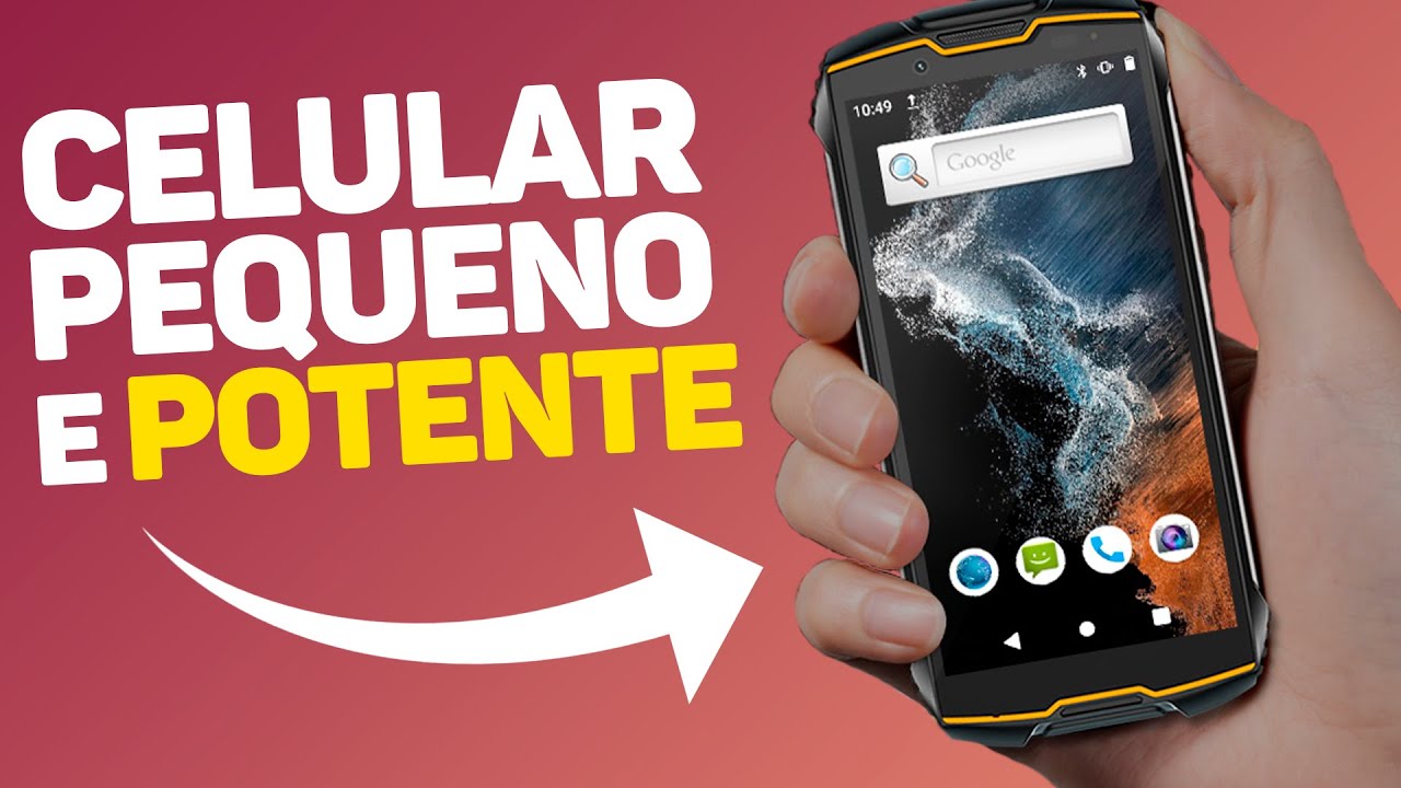 CELULAR PEQUENO, BARATO e RODA JOGOS! Review Cubot Kingkong Mini 2 Pro