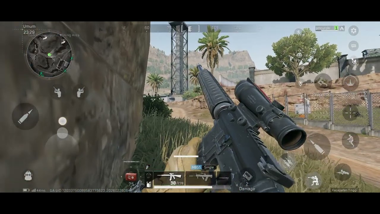 M16 Mid Range Gameplay Delta force mobile operations 