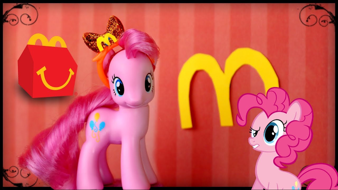 Pinkie Pie Works at MCDONALD'S!