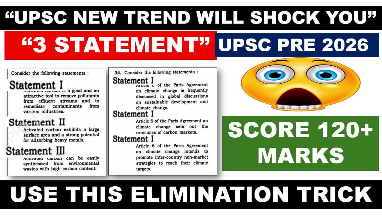 UPSC Prelims 2026 🎯 | Smart Elimination Technique for High Score #upsc2026
