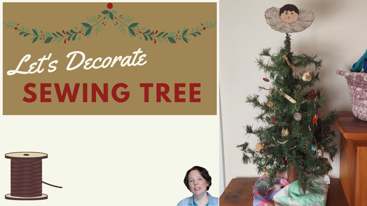 Let's Decorate a Sewing Room Christmas Tree