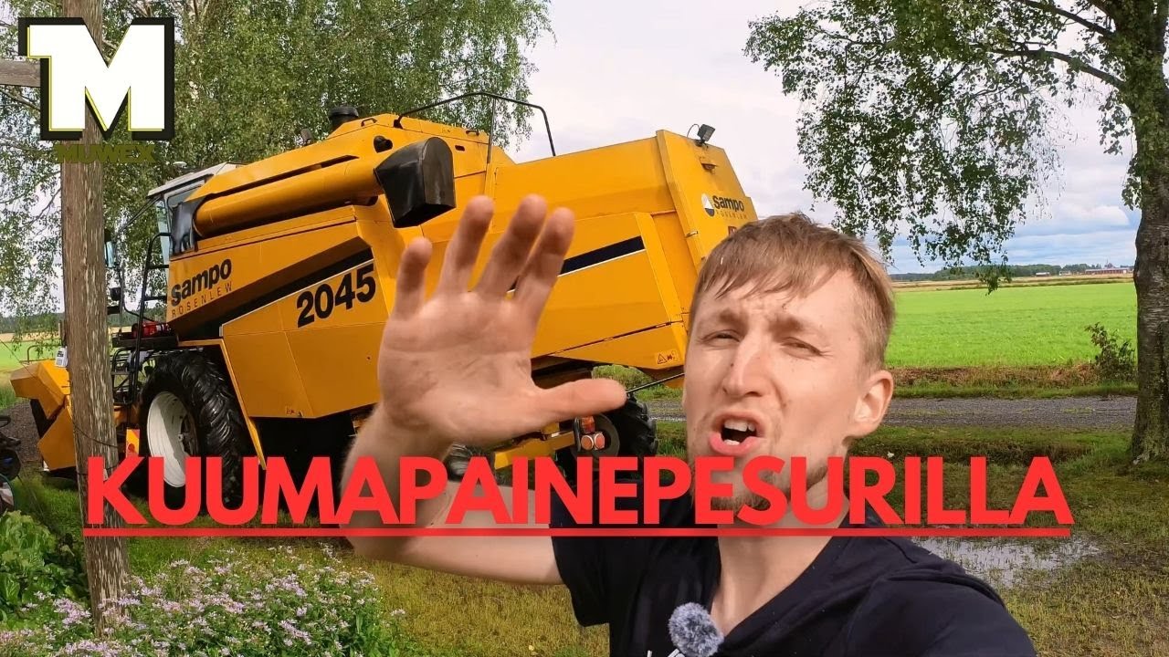 Puimurien pesut KUUMAPAINEPESURILLA