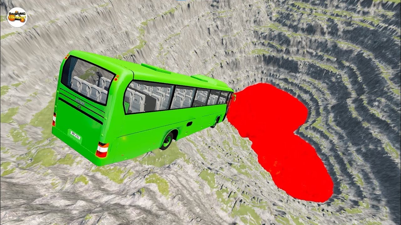School Bus Crashes & Jump 24 | BeamNG.Drive