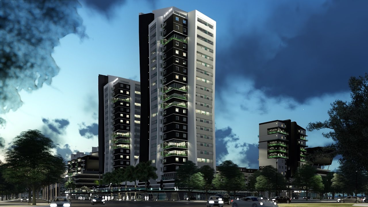 Projet d'Habitat intégré - El Hamma (Alger) / Présenté par Bekouche Yasmine