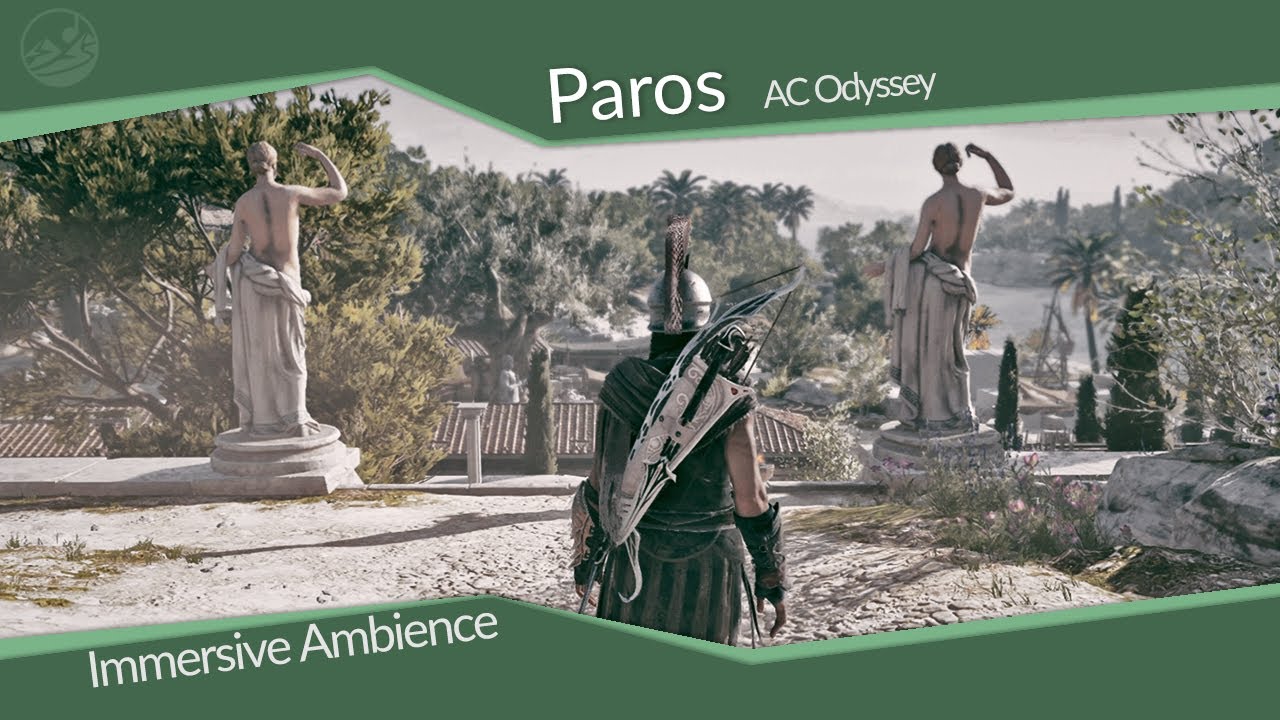 Paros | Passing Through the Cycladic Islands (AC Odyssey Ambience)