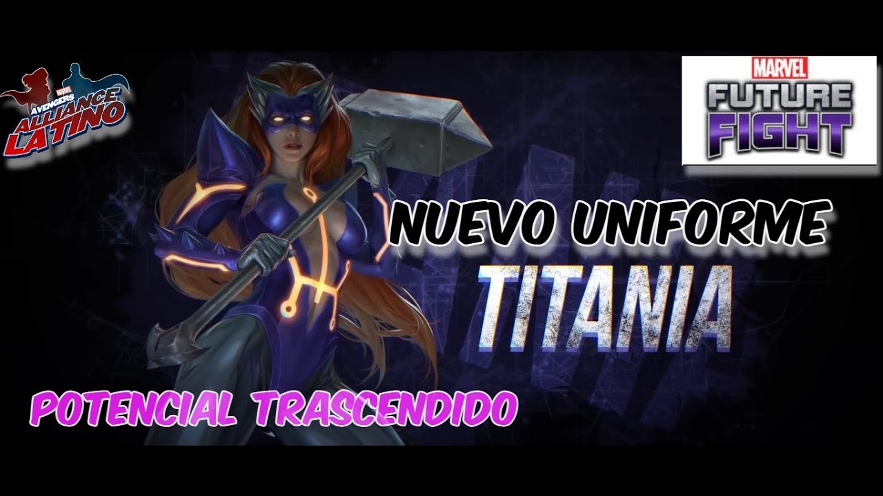 TITANIA💪🏻, uniforme Fear Itself y POTENCIAL TRASCENDIDO GAMEPLAY 🎮- Marvel Future Fight