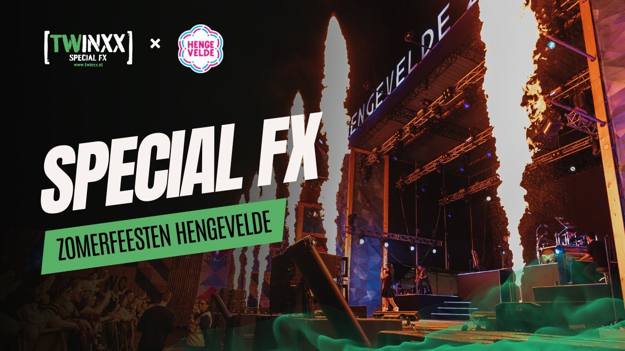 Bekijk de SPECIAL FX bij de Zomerfeesten Hengevelde 🎉 | Twinxx Special FX