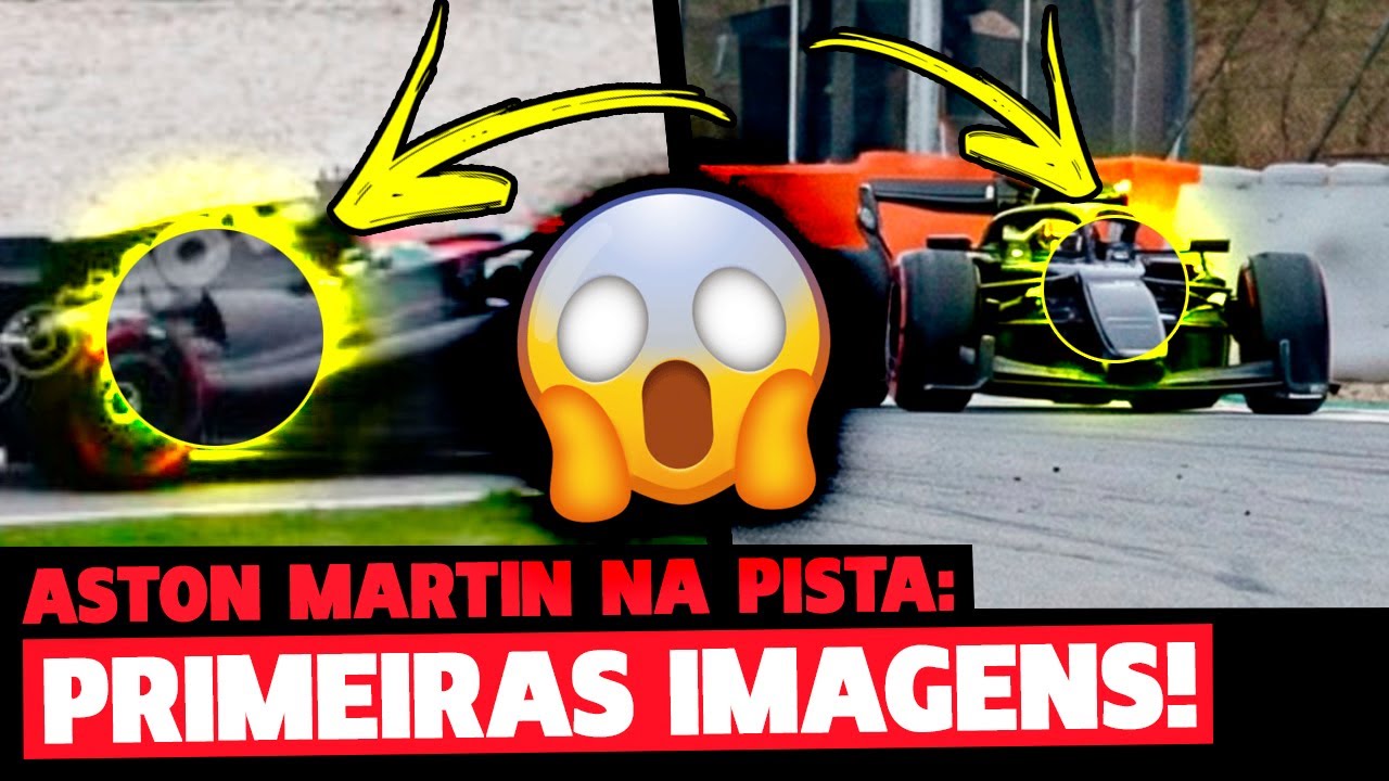🚨VEJA AS PRIMEIRAS IMAGENS DO CARRO DA ASTON MARTIN DE NEWEY NA PISTA | FÓRMULA 1 | GPEMCASA+