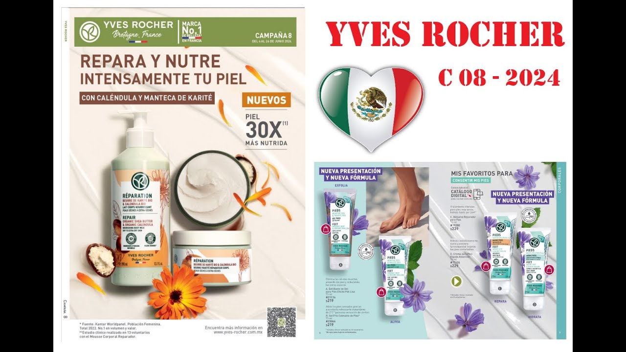 Catálogo YVES ROCHER Campaña 8 2024 [MÉXICO]