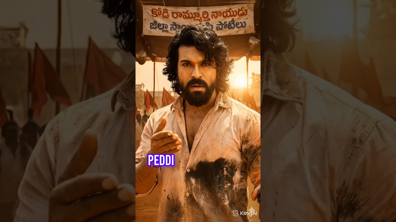 PEDDI Glimpse 🔥| Ram Charan new song |peddi glimpse reaction| పెద్ది#shorts#rc16#peddi songs telugu