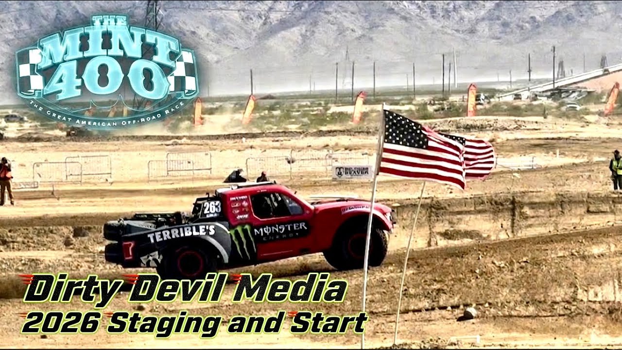 2026 Mint 400 Staging and Start!