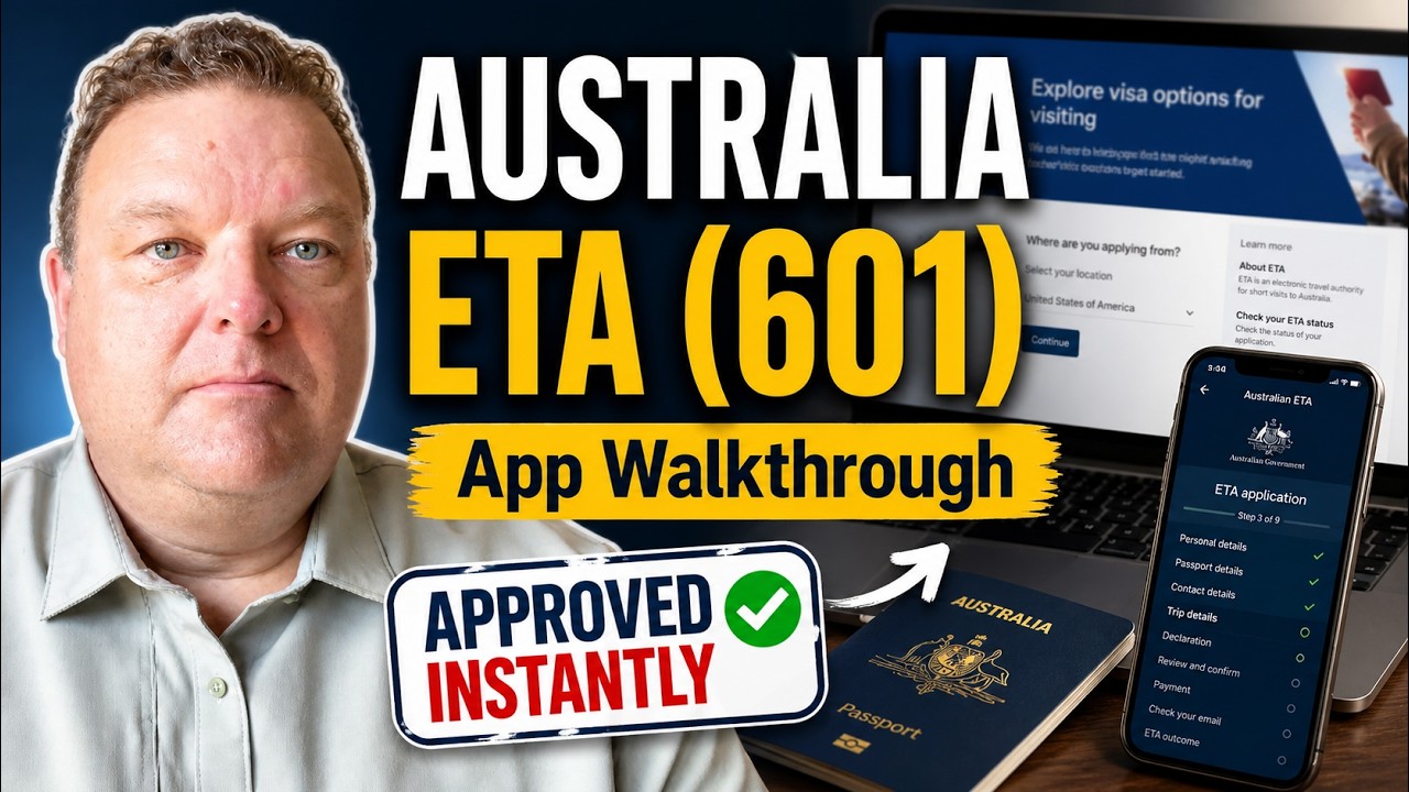 Australia ETA Visa (601) &mdash; Step-by-Step App Guide (2026 + Real Experience)