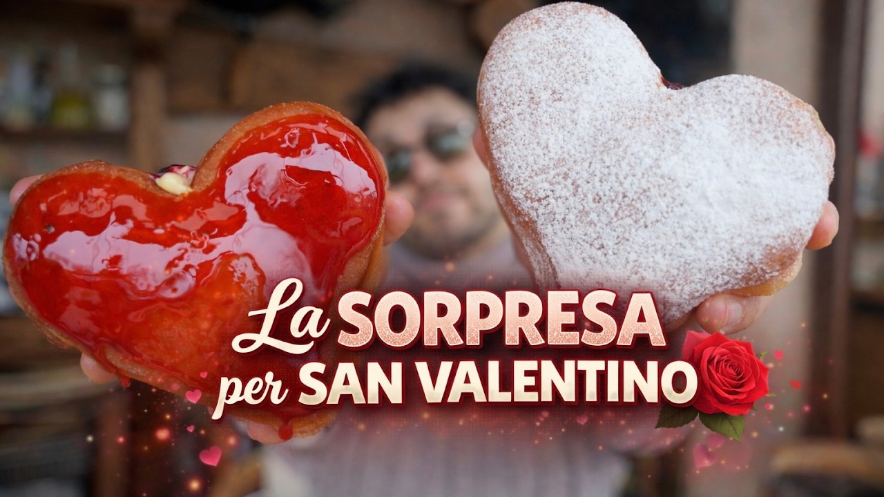 I BOMBOLONI di San Valentino * a MANO, con LIEVITO di birra e INFALLIBILI*♥️