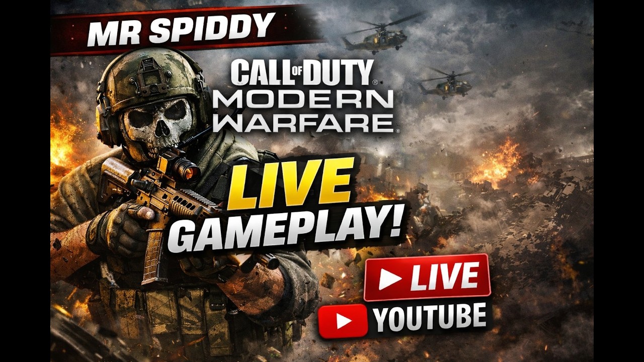 Call Of Duty || Modern Warfare || Mr Spiddy || PS5 LIVE STREAMING