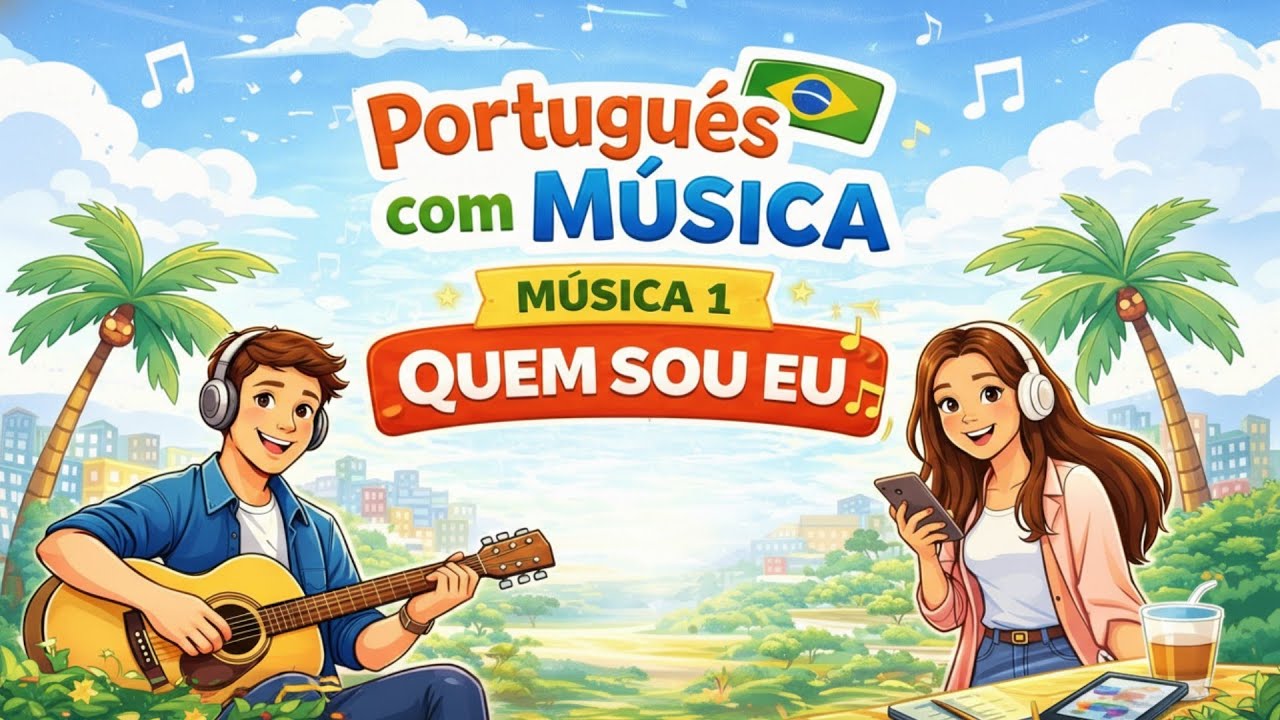 Música 1 – Quem Sou Eu | Aprendendo Português com Música | Nível Iniciante
