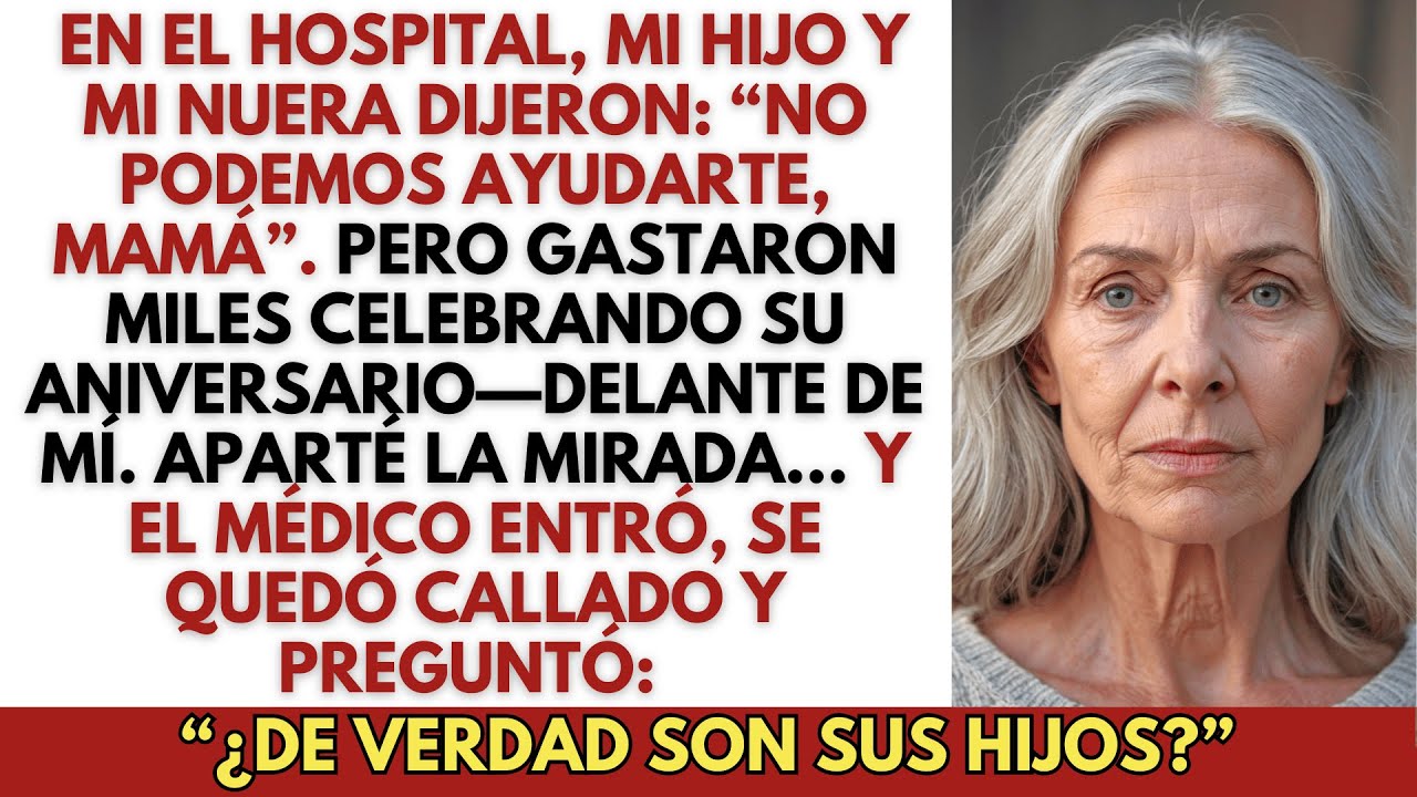 Mi hijo y mi nuera dijeron que no podían pagar mi cirugía… hasta que reconocieron al médico.