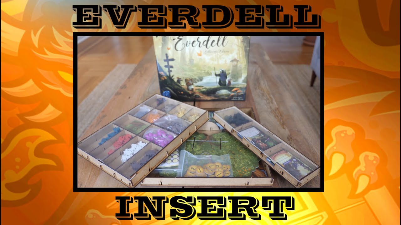 Game Insert for Everdell - e-Raptor Assembly Video