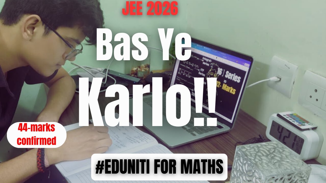 I Scored 88/100- JEE Maths🔥 !!  Now it's Your Turn !!- My-40 days planner,Schedule#jee#eduniti