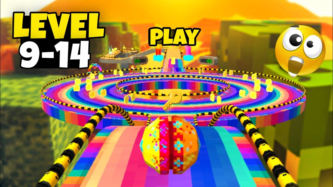 Super Rolling Ball Balance Gameplay - Level 9-14