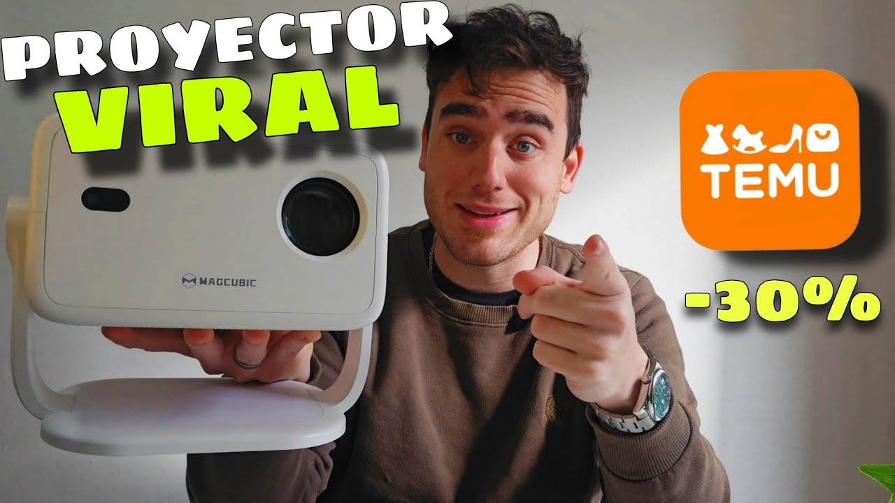 ▶️ Compr&eacute; el Proyector M&aacute;s VIRAL de TEMU | Mi Experiencia HONESTA