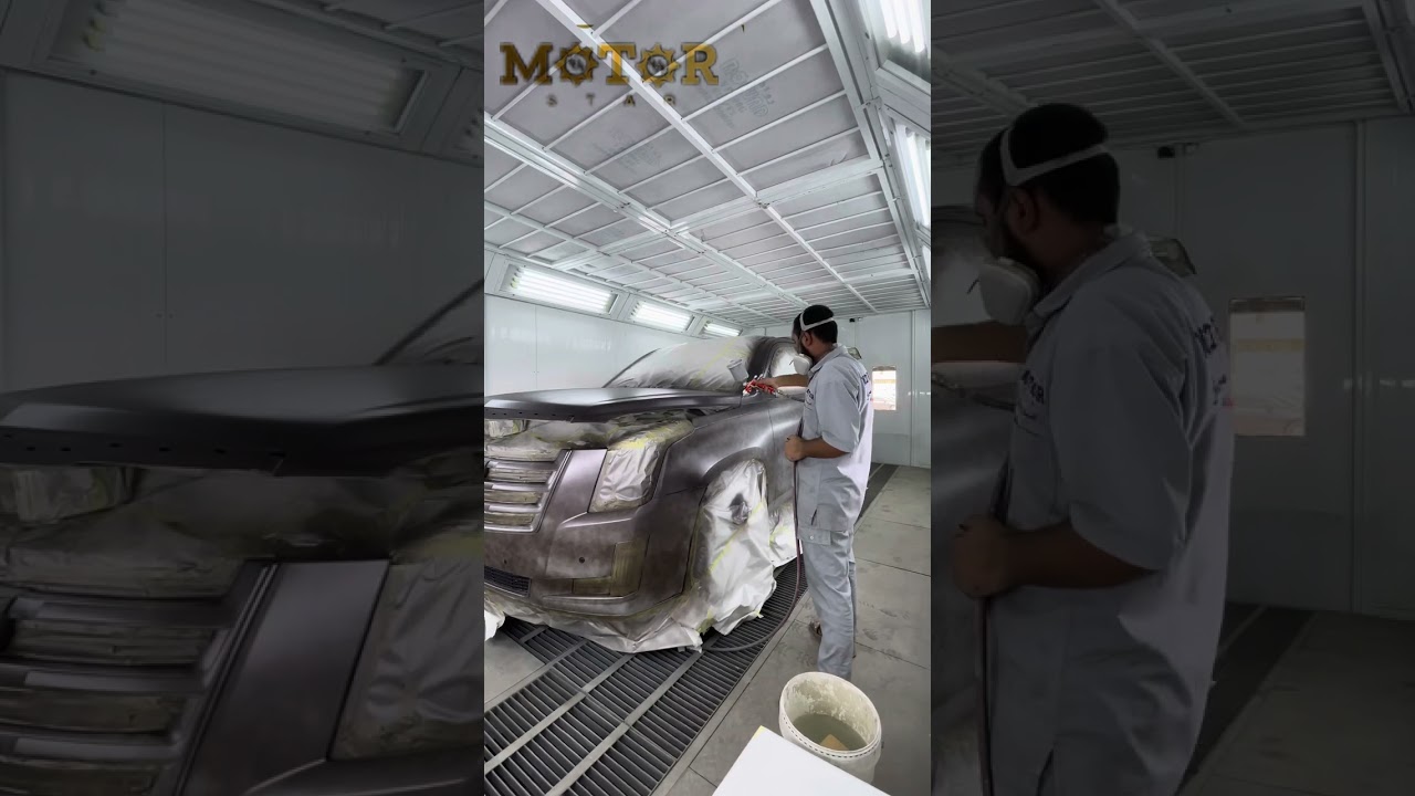 رش بوية فرن حراري كامل السياره خطوه بخطوه