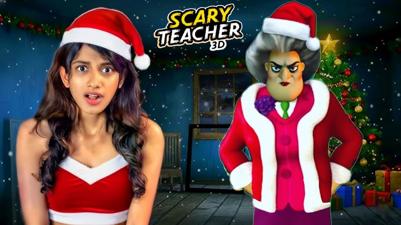Scary Teacher 3D Christmas Update Gameplay