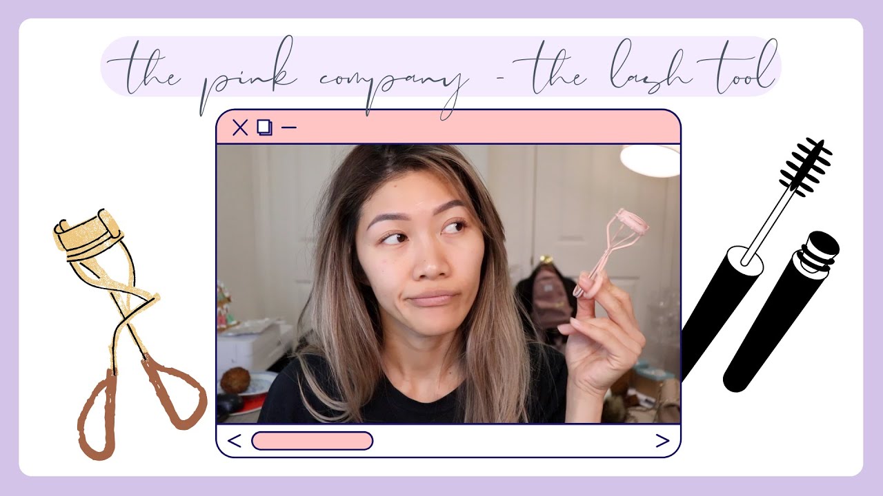 Eyelash Curler With A Comb?!! (The Pink Company) | Nadia Ngo