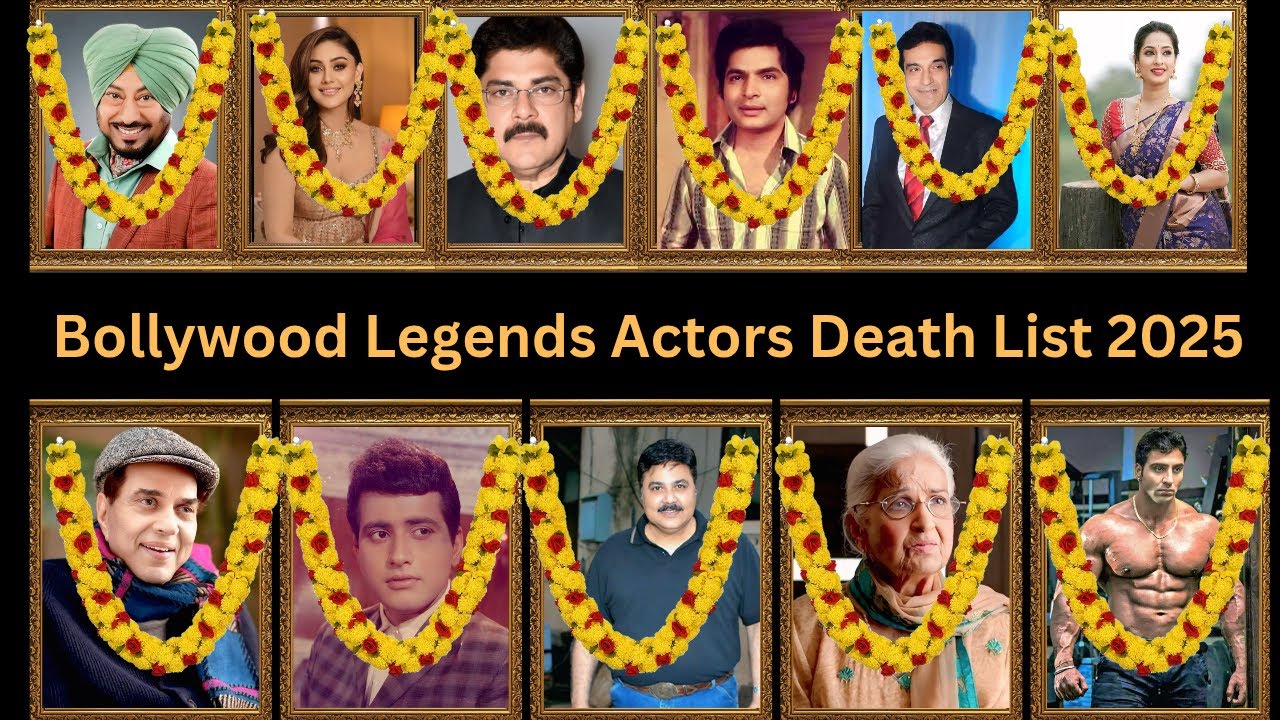 Top 100 Bollywood Died Actors List | 2025 All Latest Died Actors and Actress of Bollywood 😱