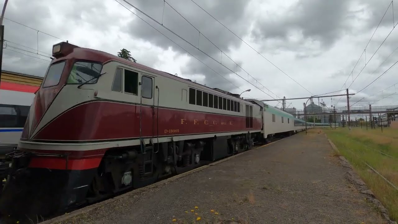 Estacion de trenes Chillan | TREN TEMUCO - SANTIAGO | 03/11/2024