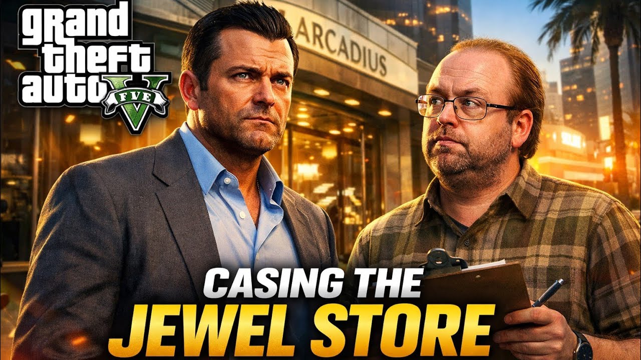 GTA 5 Casing the Jewel Store Mission Complete | Full Setup & Planning Walkthrough