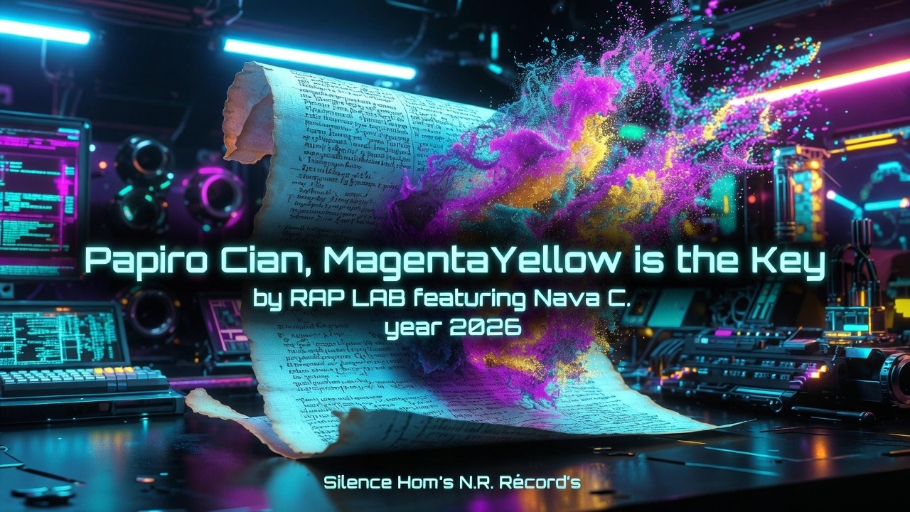 CN.´. | Papiro Cian, MagentaYellow is the Key | Nava C.(2026)| SILENCE HOM'S N.R. RÉCORD'S
