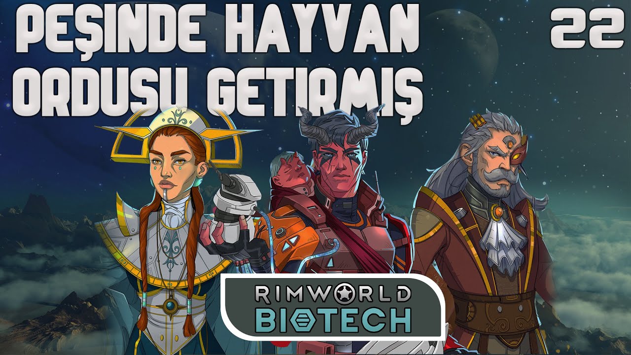 Rimworld Biotech Türkçe Bölüm 22 - Hain Robot.