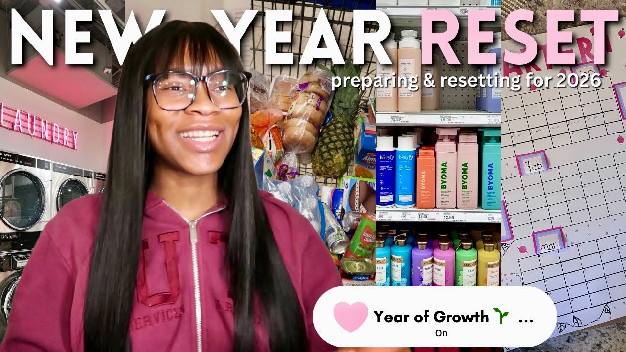2026 RESET ROUTINE | lock in with me! quarter 1 planning, hygiene shopping, new habits